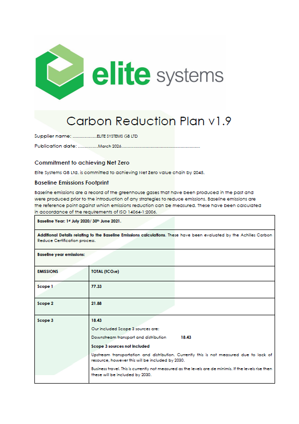 Carbon Reduction Plan v1.9