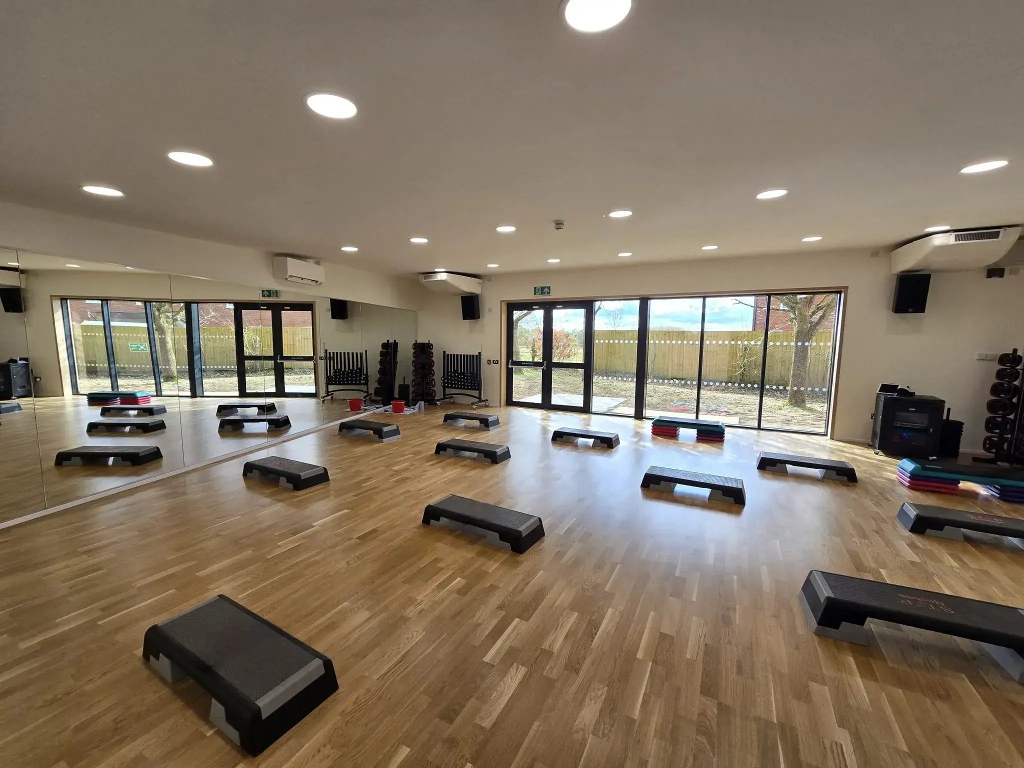 Hunderford lesuire centre modular building