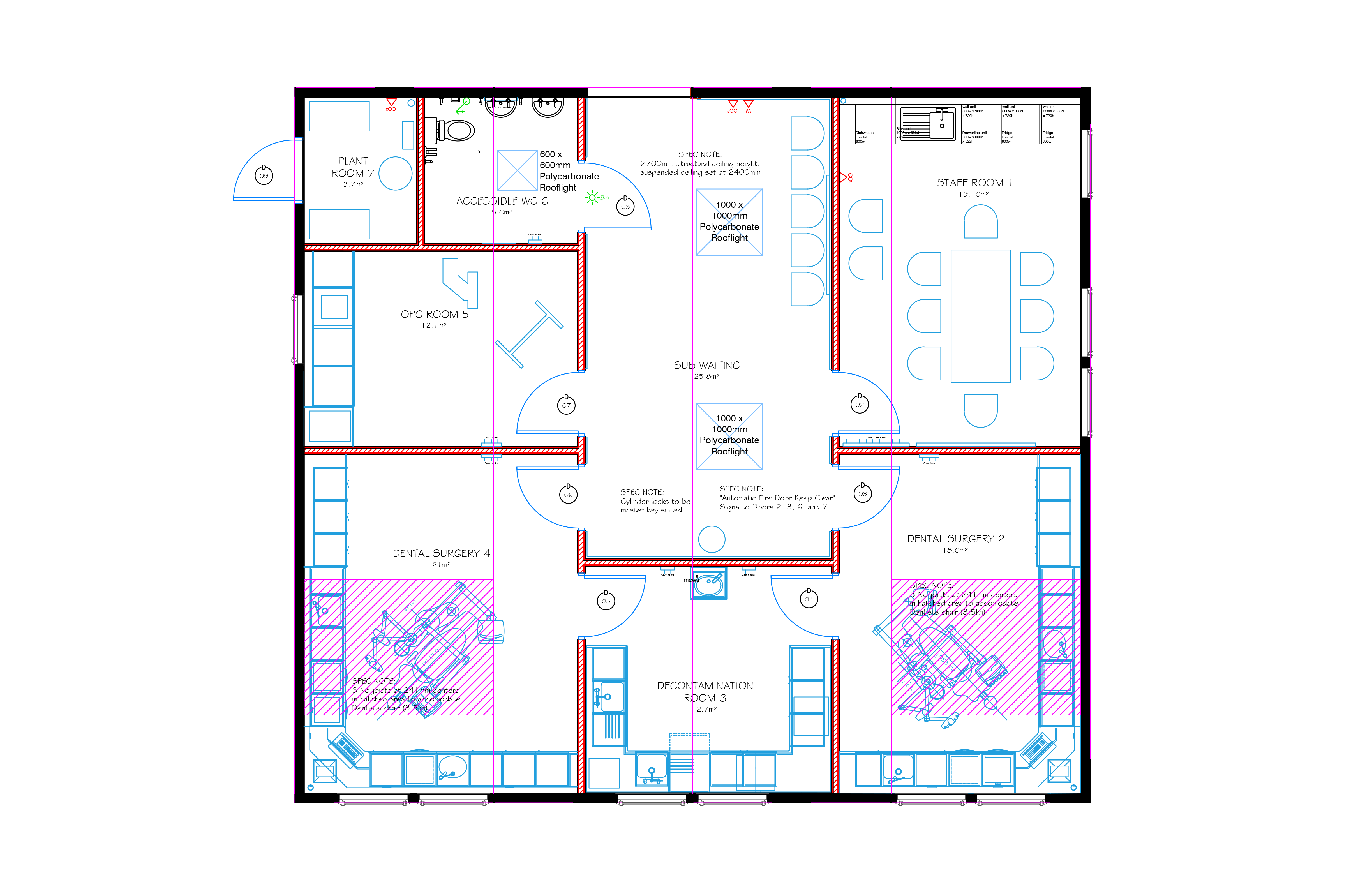 Modular Dental Practice Floor Plan