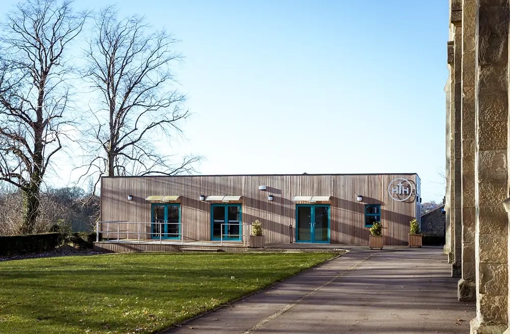 Modular building at Holy Trinity Church