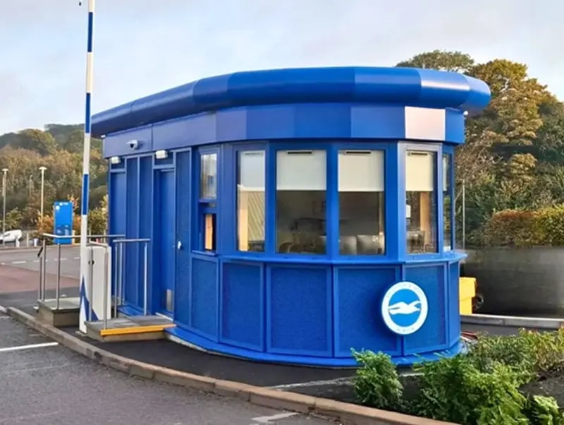 Modular security gatehouse