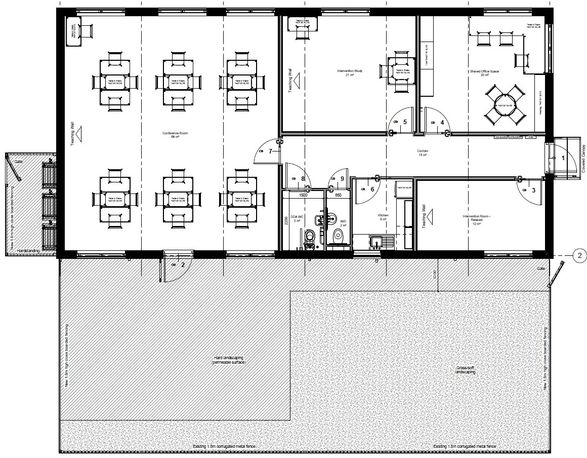 St Josephs Modular Building Plan Drawing
