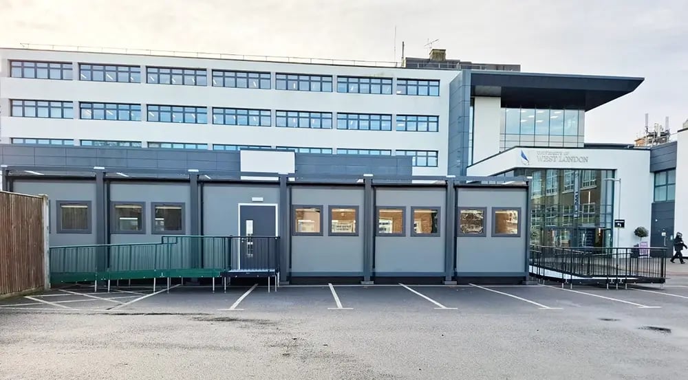 University of West London Temporary Modular Leacture Theatre