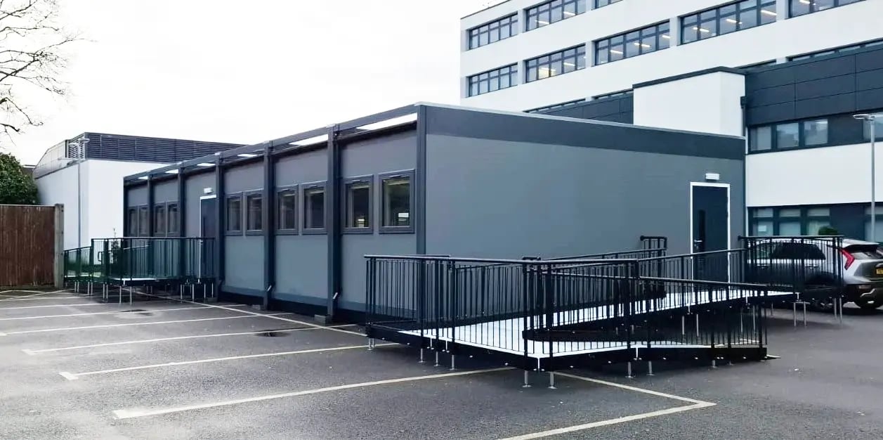Unversity on London Modular Building
