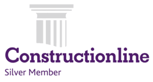 construction line silver logo