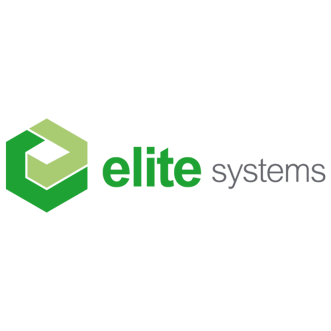 Elite Systems, green logo