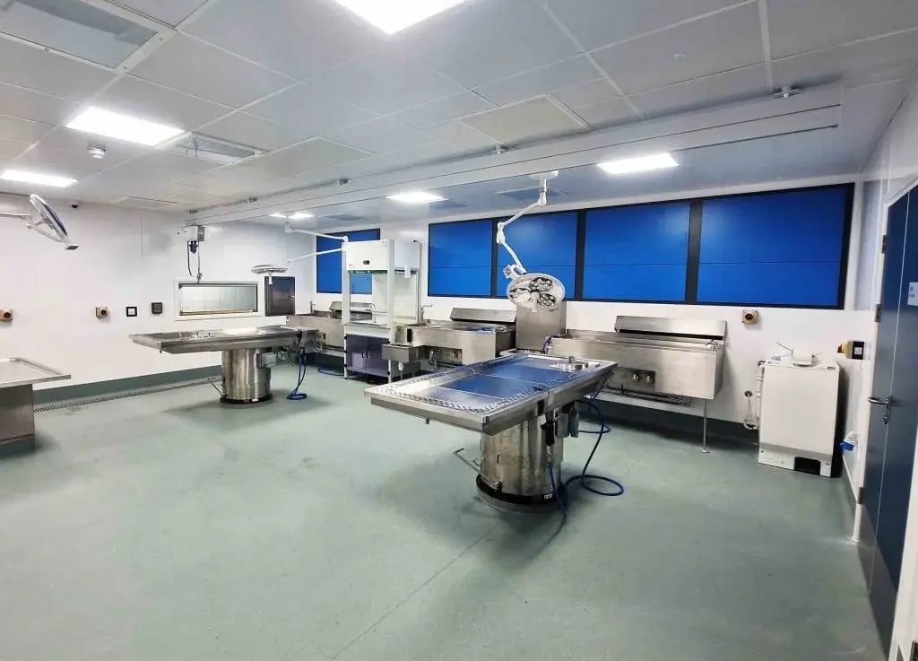 Autopsy room