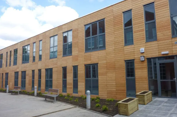 Bespoke multi-storey modular education building delivered by Elite Systems, demonstrating permanent offsite construction.