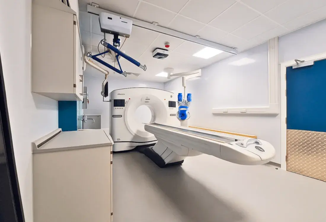 temporary hospital building