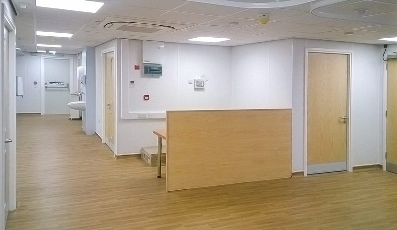 A ward at Croydon University Hospital