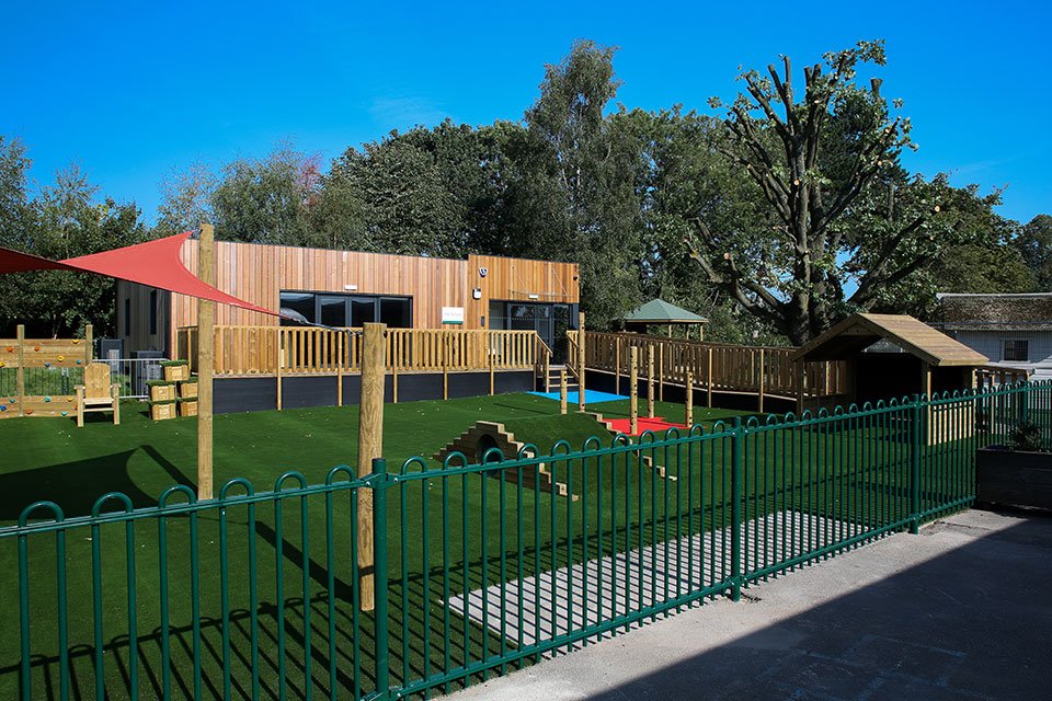 Cheadle Hulme School Nursery Project playground
