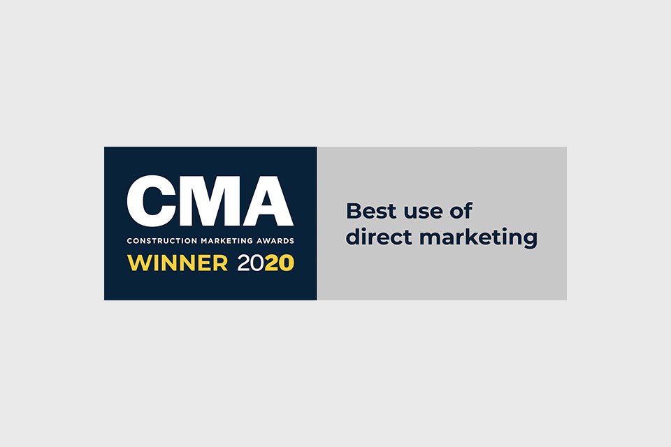 View: Our direct approach wins at the Construction Marketing Awards