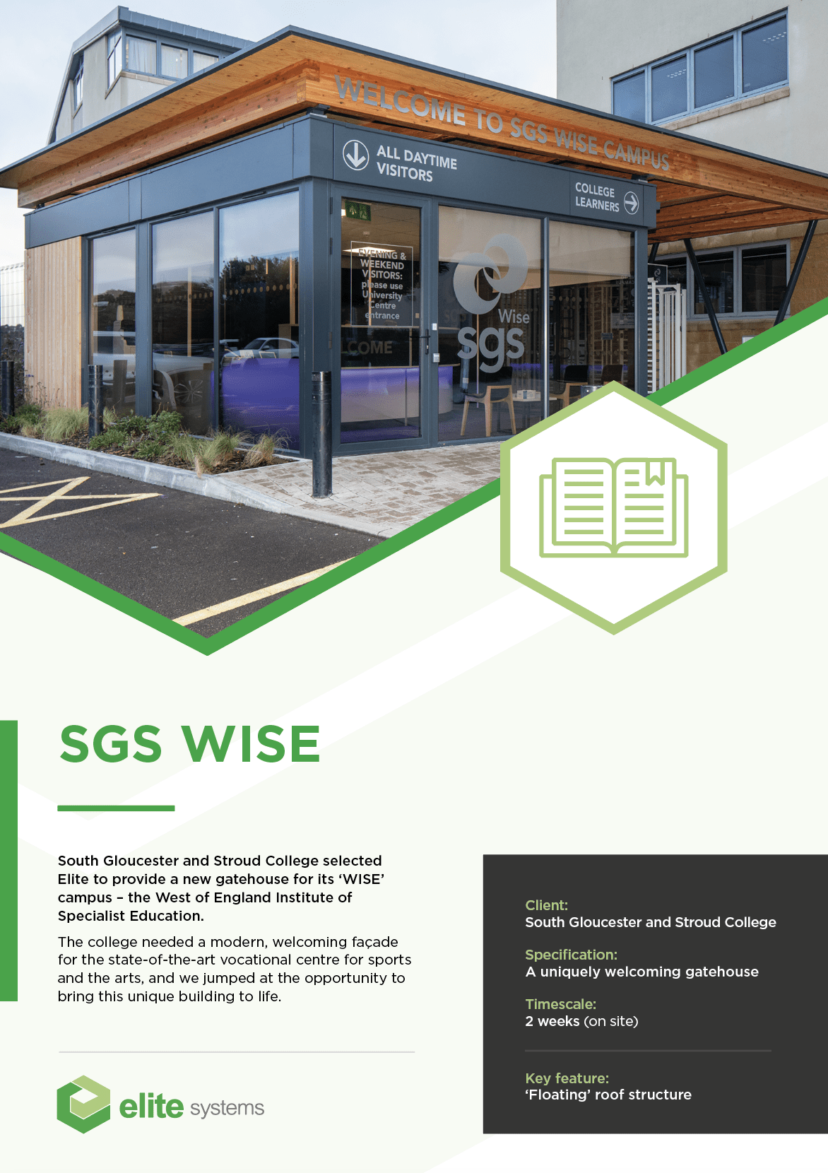 Front cover of 'SGS Wise' PDF