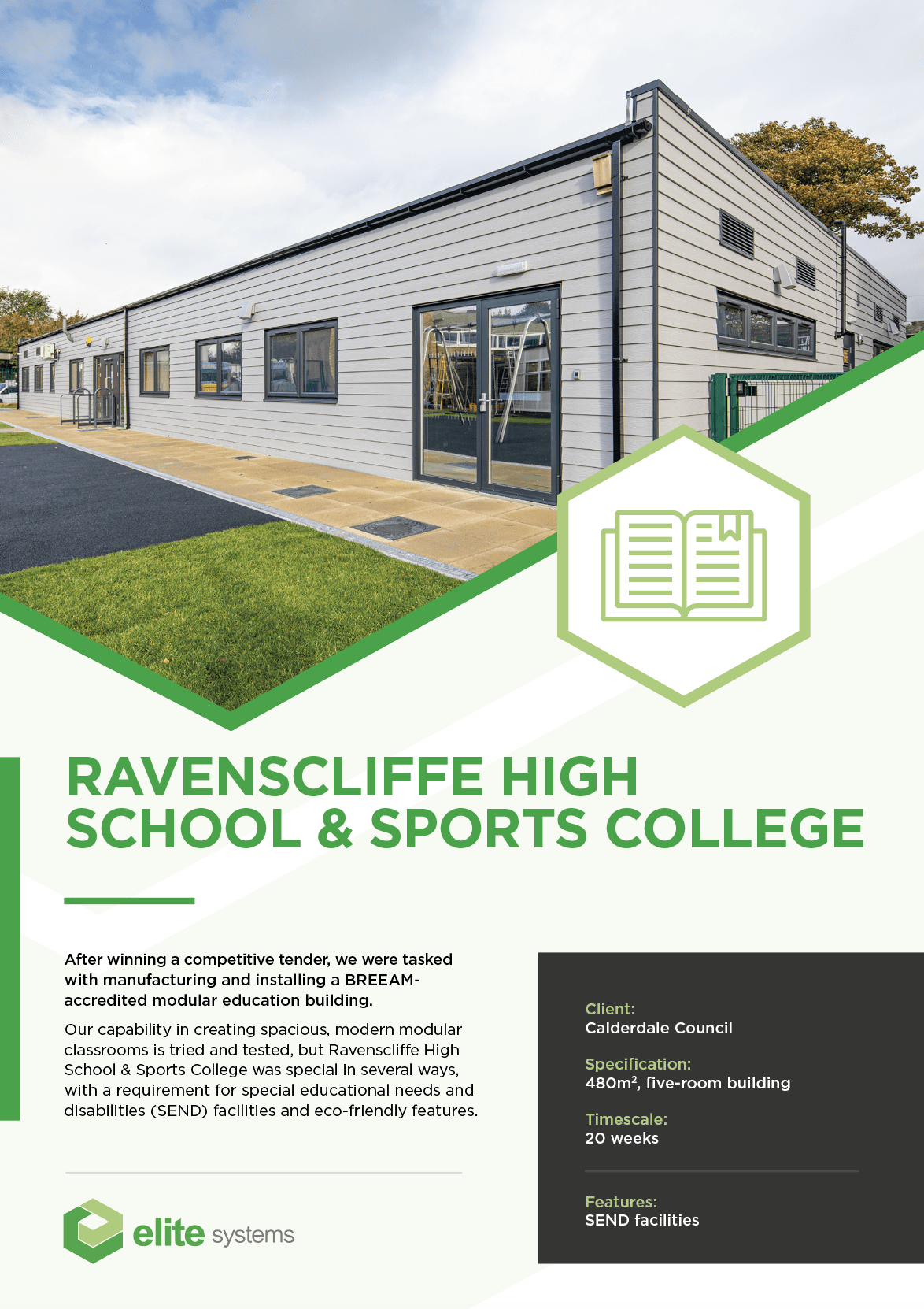 Front cover of 'Ravenscliffe High School & Sports College' PDF