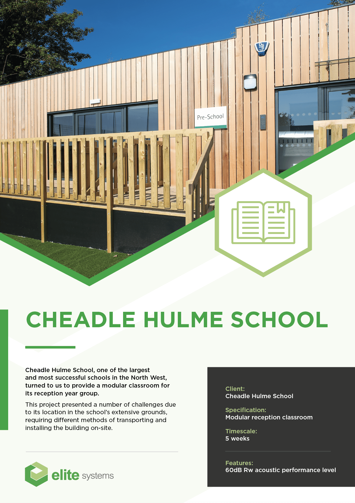 Front cover of 'Cheadle Hulme School' PDF