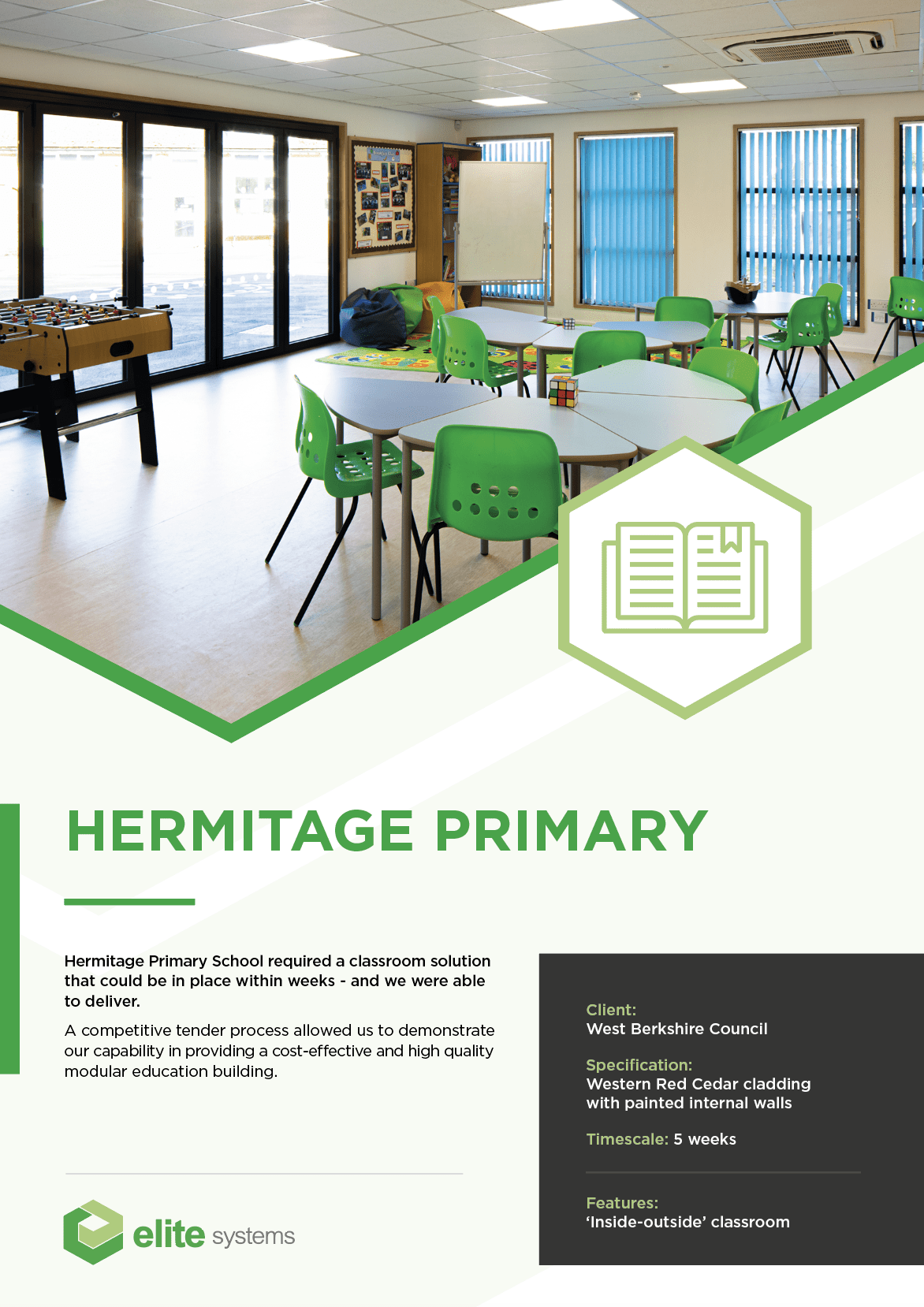 Front cover of 'Hermitage Primary' PDF