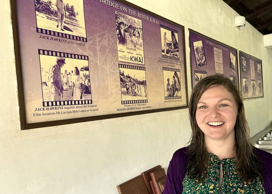 Spotlight: Hannah at Bridge of River Kwai cafe in Sri Lanka